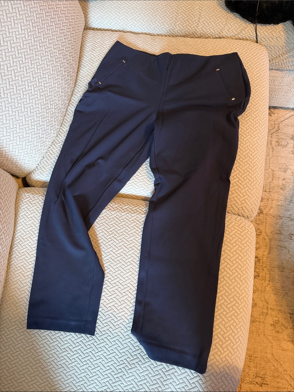 Chico's Dark Navy Pull-On Knit pants